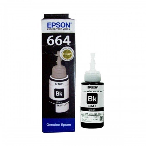 Epson C13T6641 Black Ink Bottle - 70ml Ink Bottle